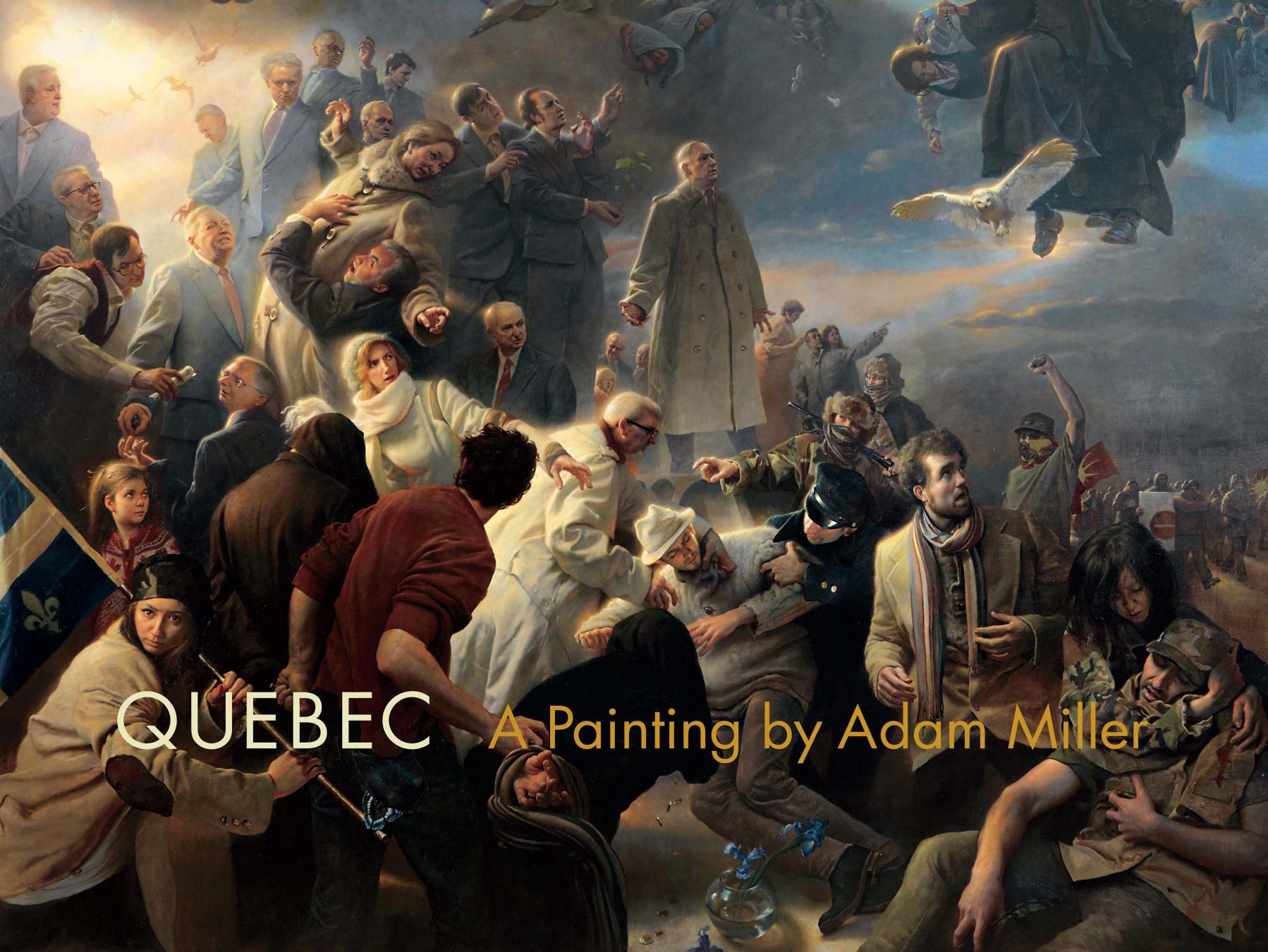 Quebec: a painting by Adam Miller by Miller Adam