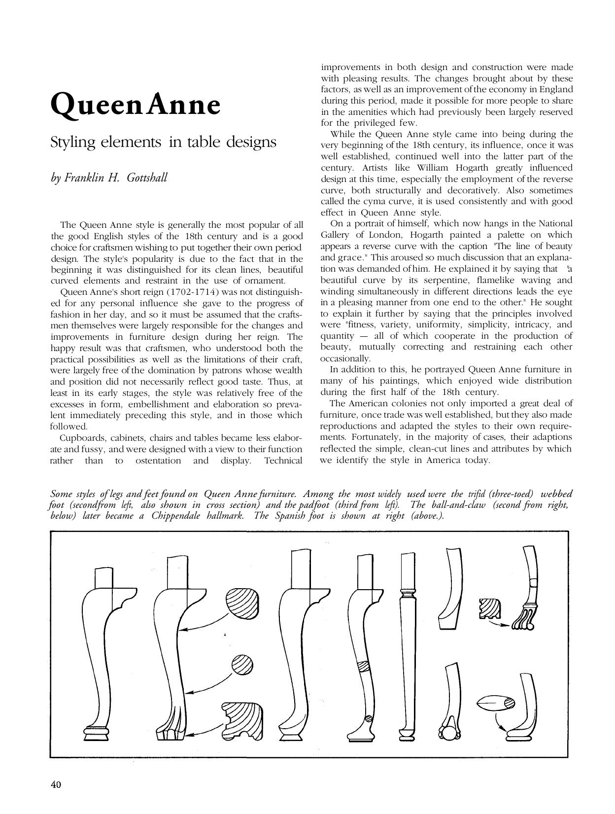 Queen Anne by Franklin H. Gottshall