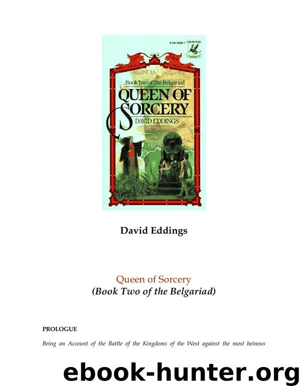 Queen of Sorcery - Belgariad 02 by David Eddings