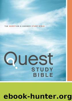 Quest Study Bible, New International Version by Zondervan