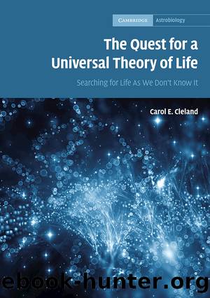 Quest for a Universal Theory of Life : Searching for Life As We Don't Know It (9781108760317) by Cleland Carol E