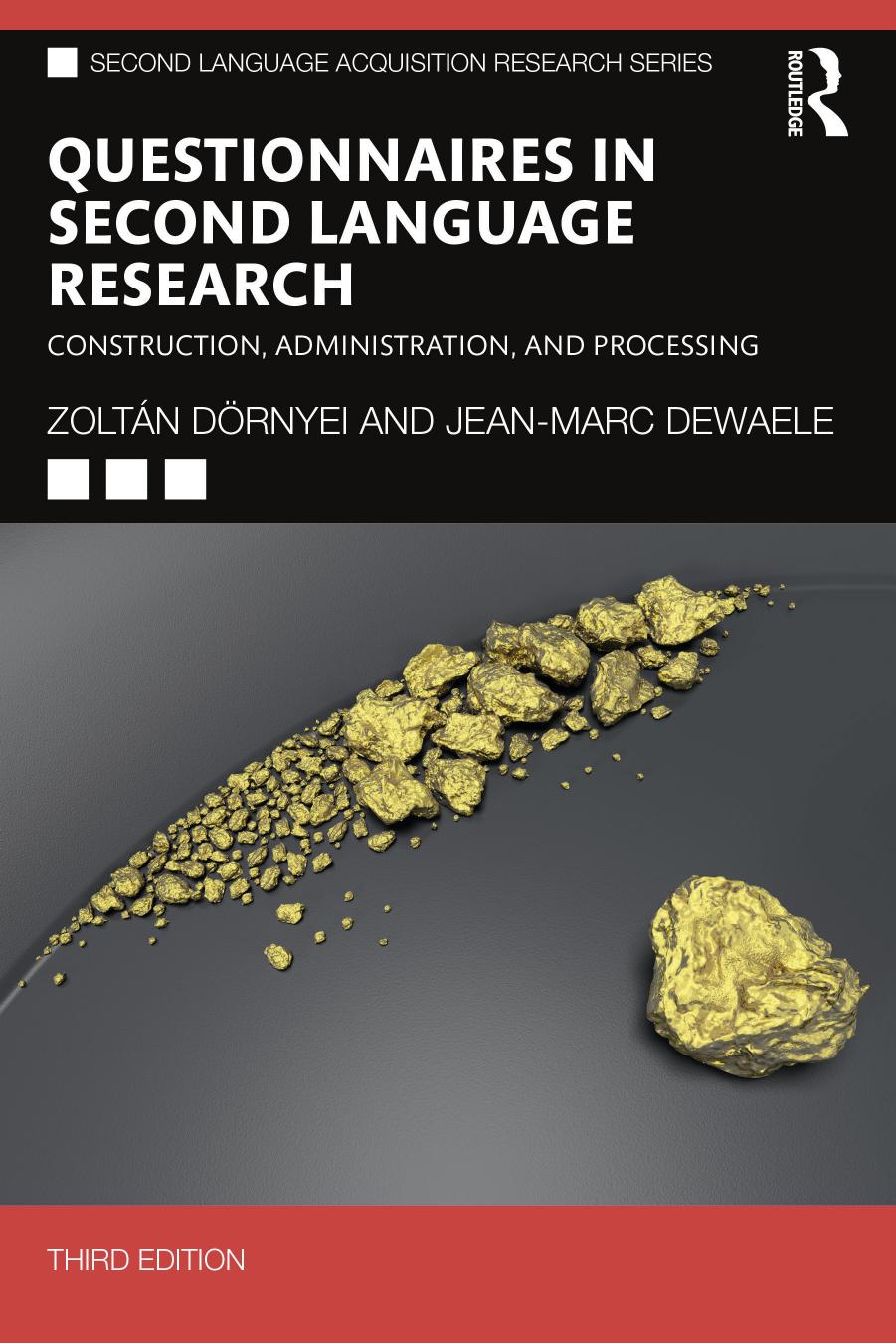 Questionnaires in Second Language Research by Zoltán Dörnyei Jean-Marc Dewaele