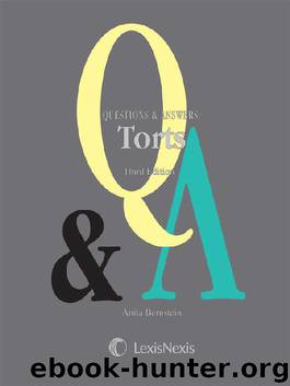Questions & Answers: Torts by Anita Bernstein