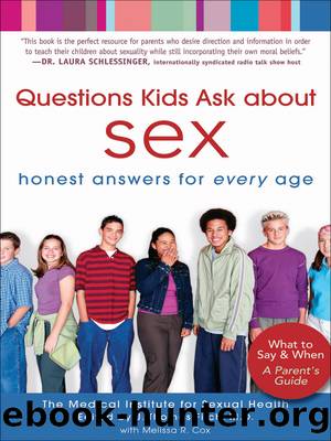 Questions Kids Ask about Sex by J. Thomas Fitch