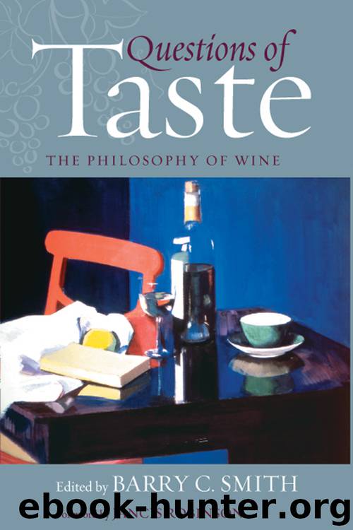 Questions of Taste by Barry C. Smith