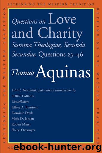 Questions on Love and Charity by Thomas Aquinas