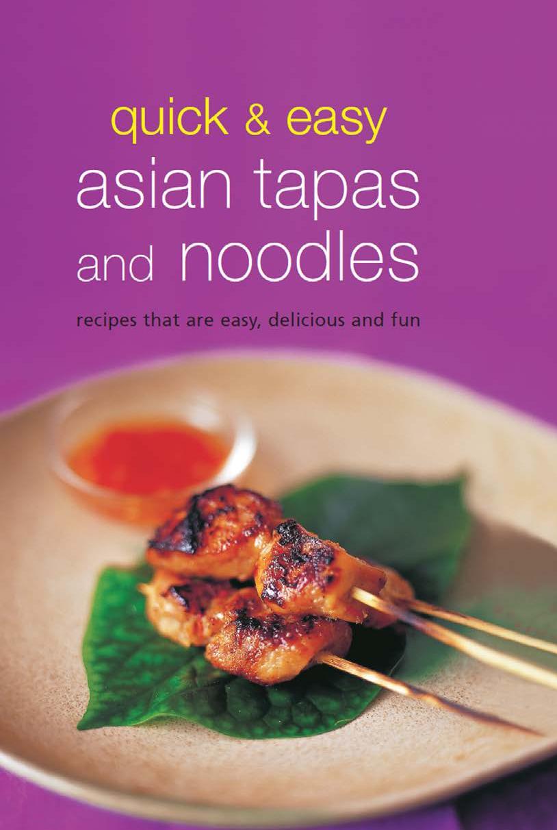 Quick & easy Asian tapas and noodles by Editors Periplus