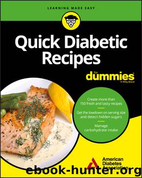 Quick Diabetic Recipes For Dummies by American Diabetes Association