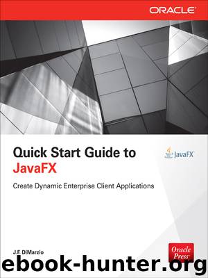 Quick Start Guide to JavaFX by J. F. DiMarzio