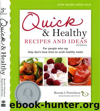Quick and Healthy Recipes and Ideas by Brenda Ponichtera