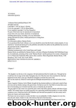 Quick, Amanda by Scandal