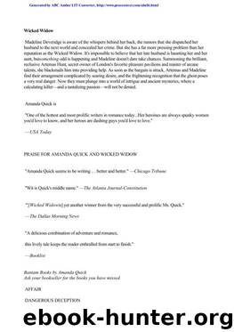 Quick, Amanda by Wicked Widow