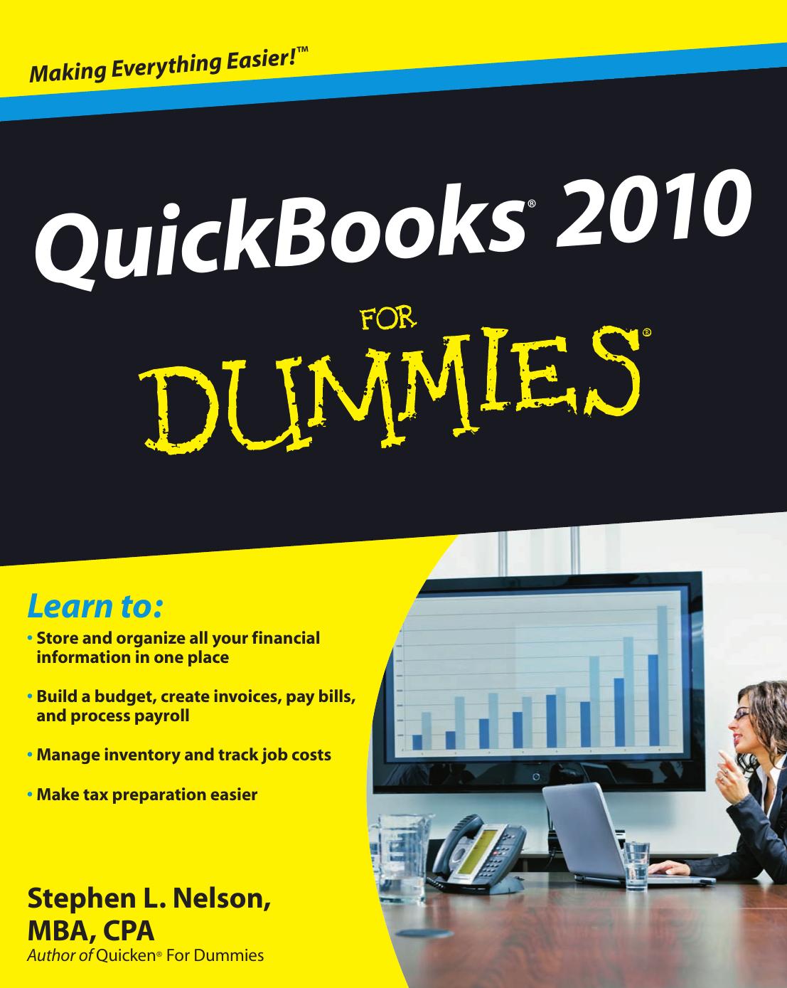 QuickBooks 2010 for Dummies (ISBN by 0470505354)