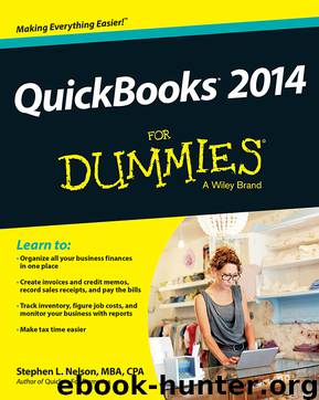 QuickBooks 2014 For Dummies- Stephen L. Nelson by 未知