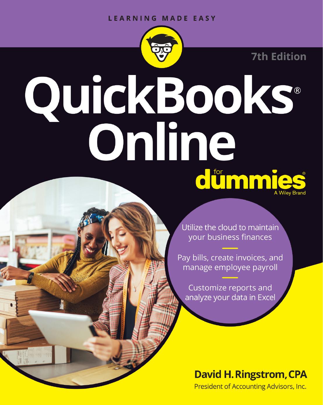 Quickbooks Online for Dummies. by David H. Ringstrom