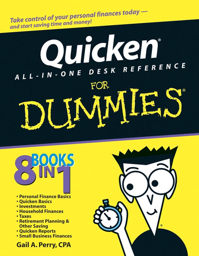 Quicken All-in-One Desk Reference For Dummies by Unknow