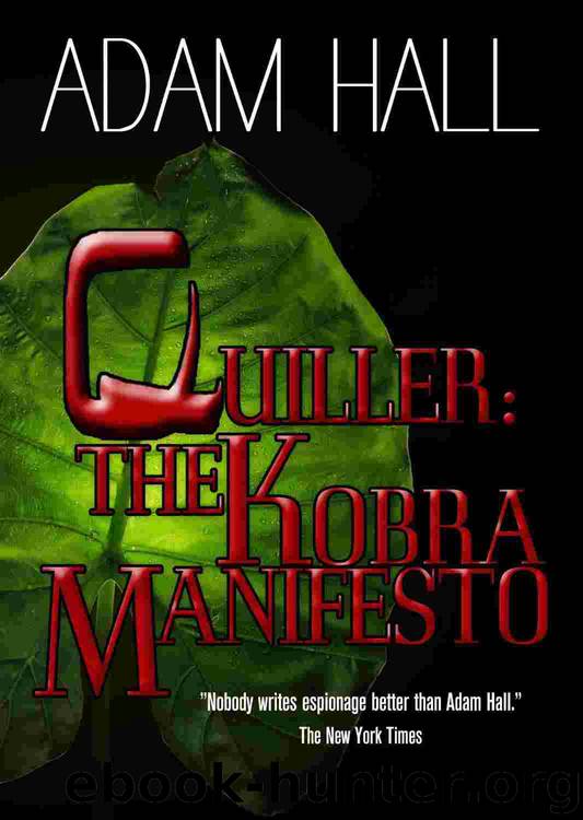 Quiller: The Kobra Manifesto by Adam Hall