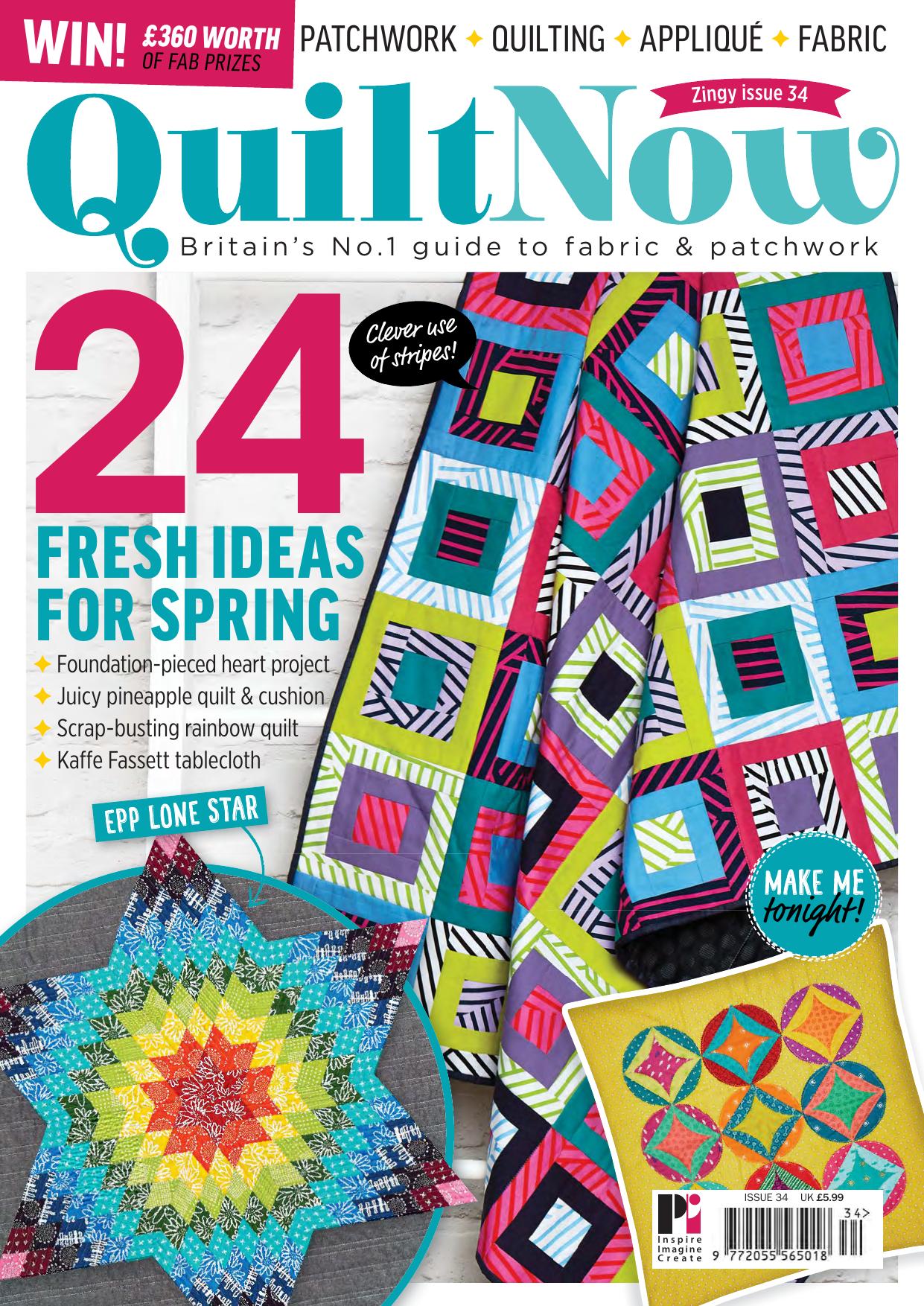 Quilt Now by Issue 34