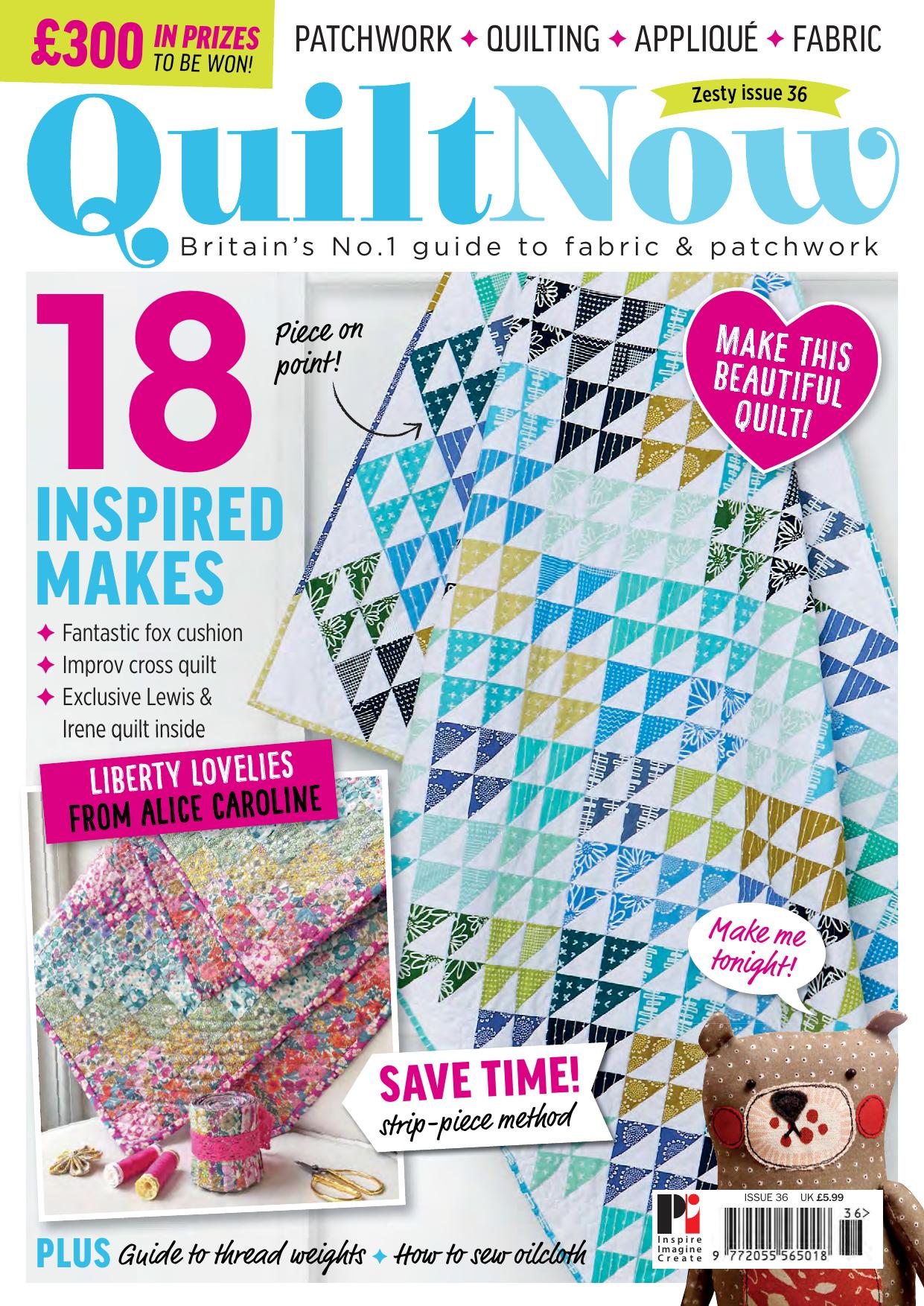 Quilt Now by Issue 36