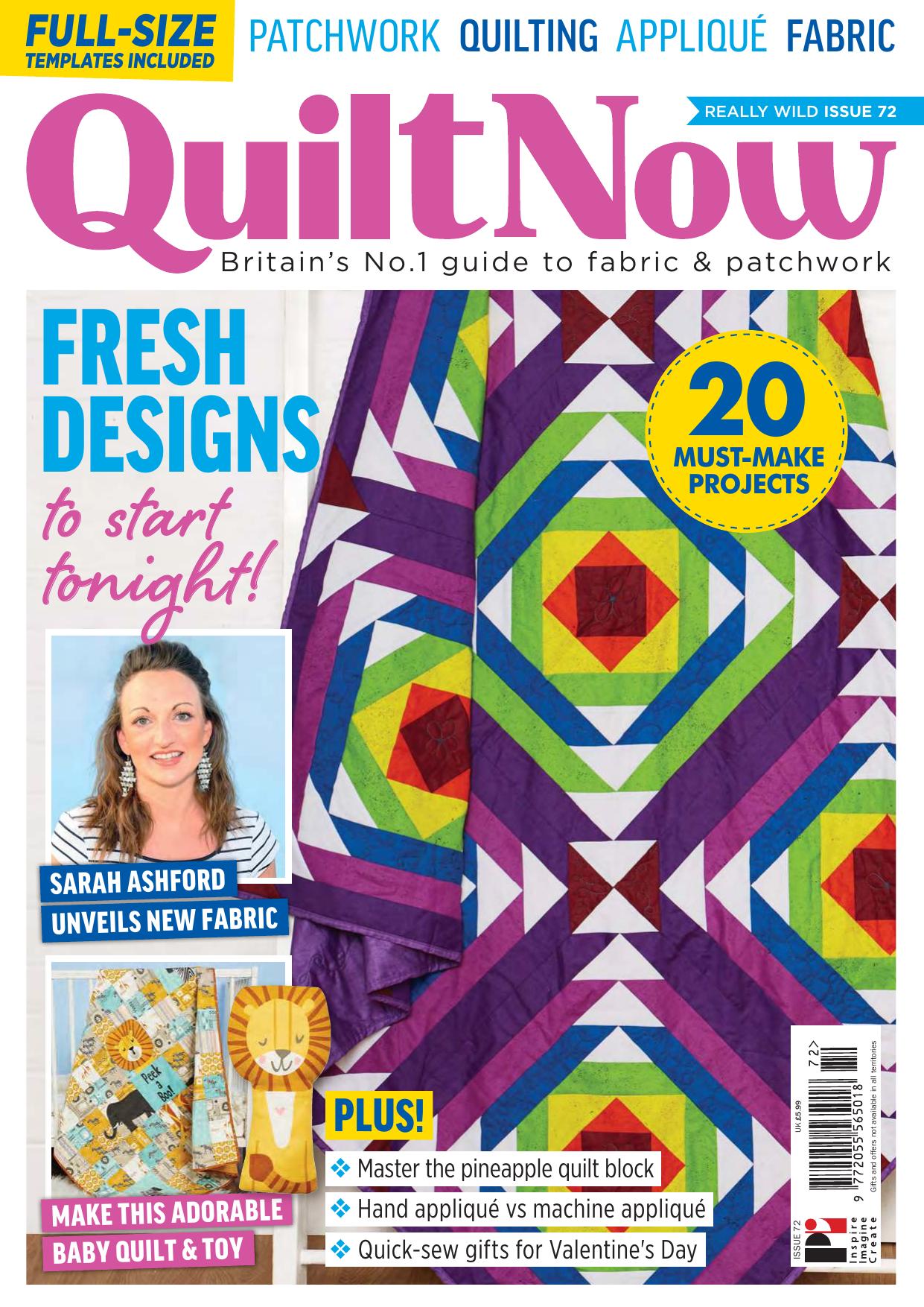 Quilt Now by Issue 72
