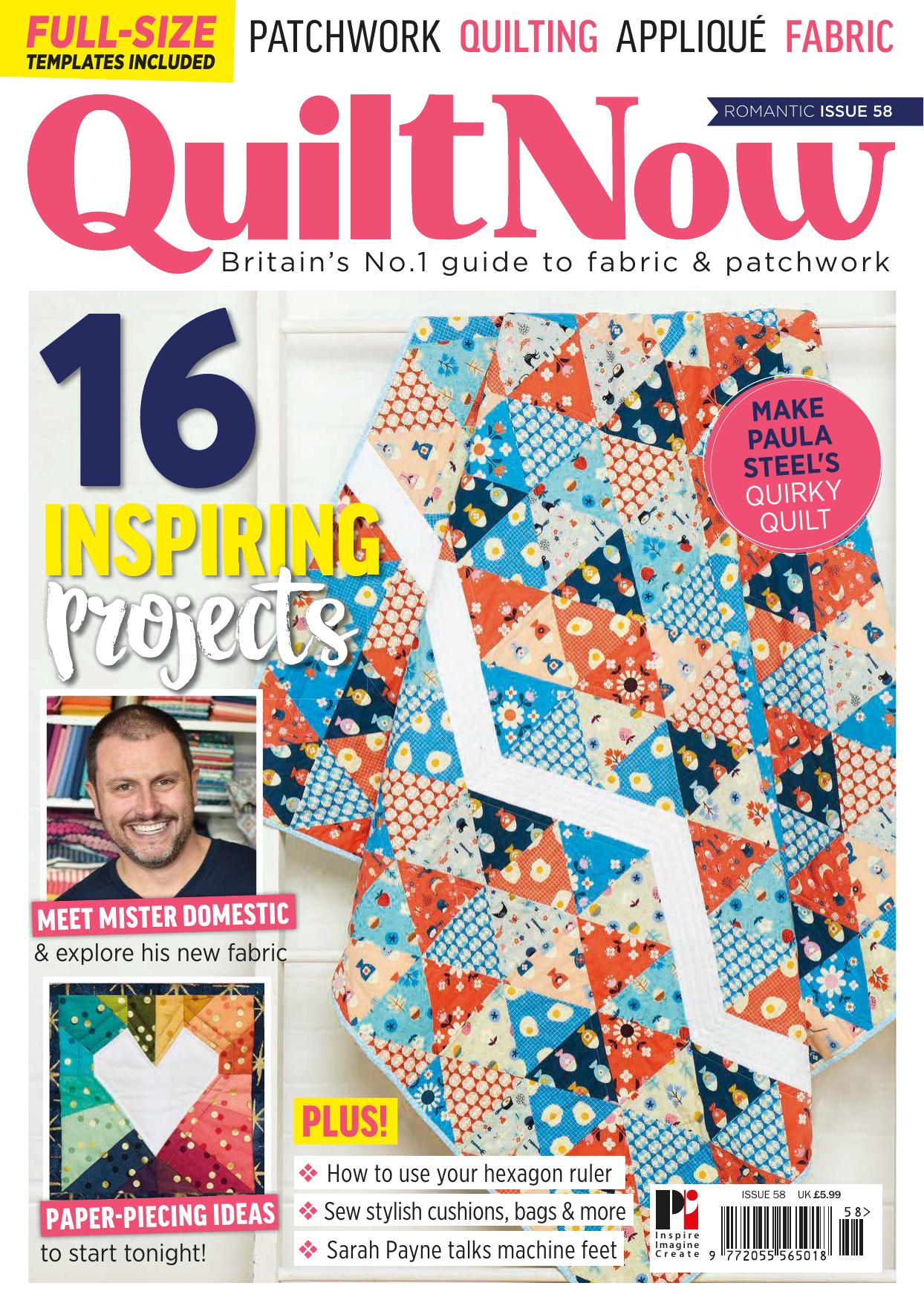 Quilt Now by issue 58