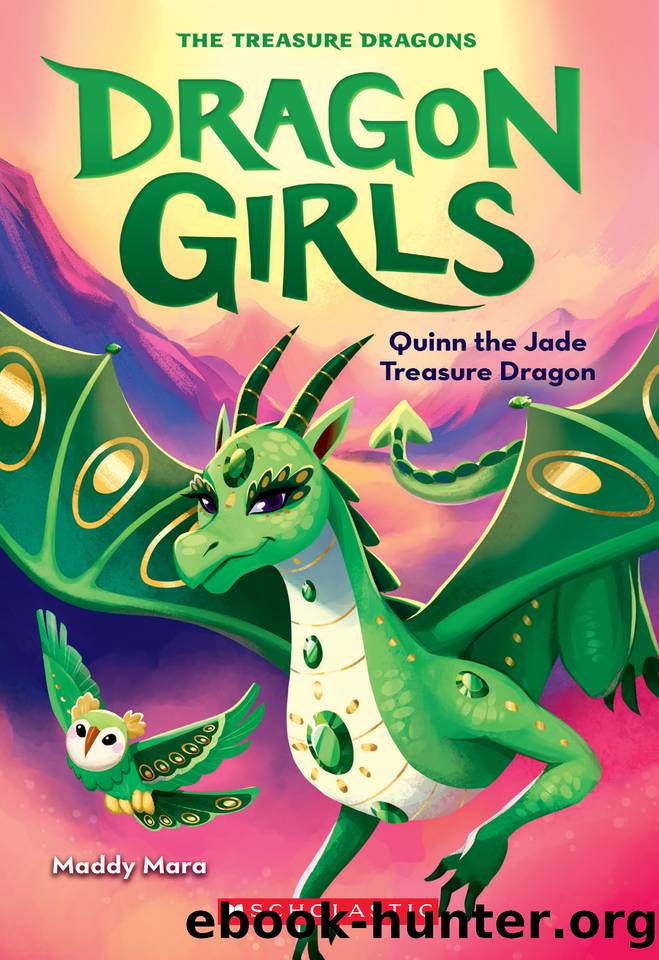 Quinn the Jade Treasure Dragon by Maddy Mara
