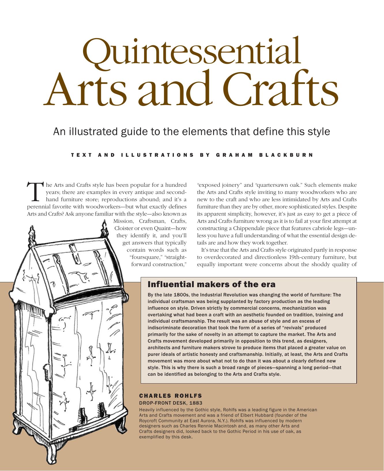 Quintessential Arts and Crafts by Graham Blackburn
