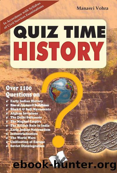 Quiz Time History by Manasvi Vohra