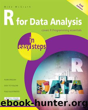R for Data Analysis in easy steps 2nd Edition by Mike McGrath