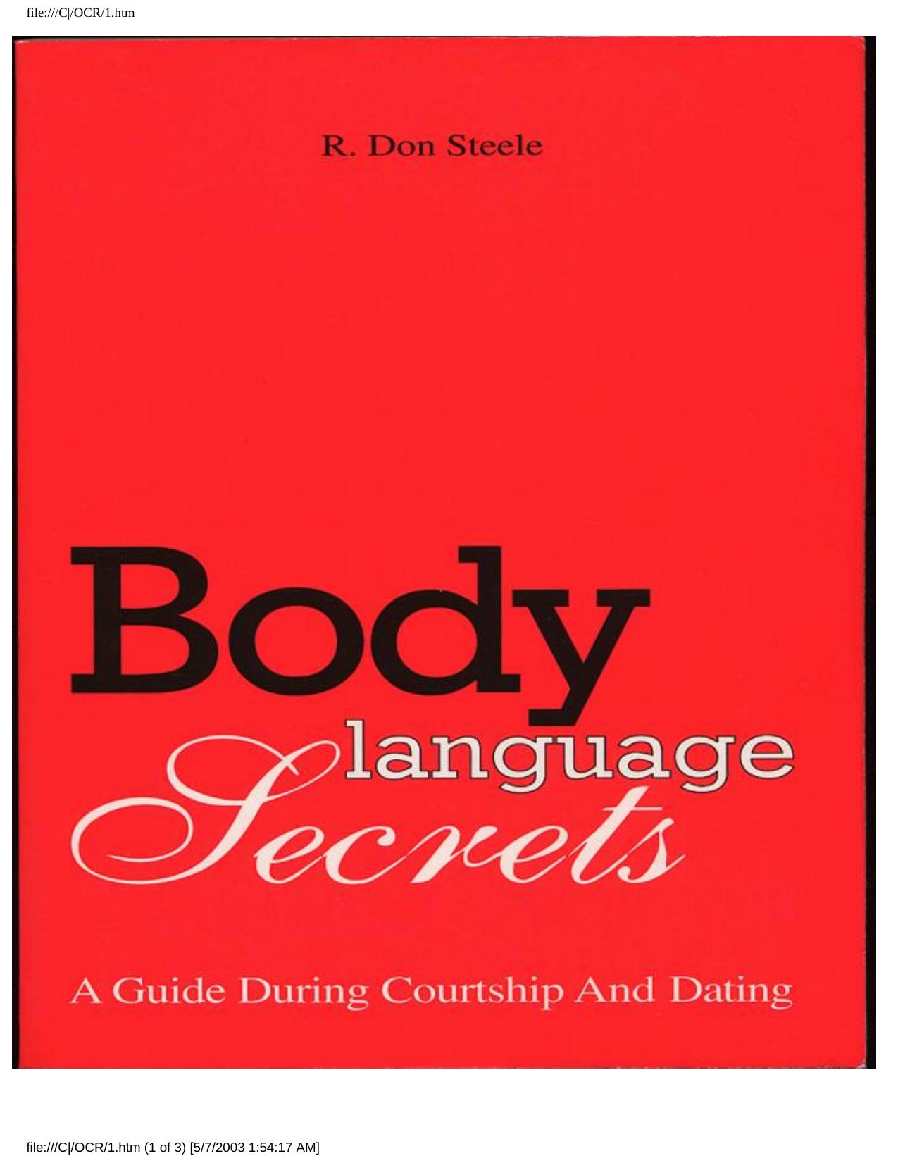 R. Don Steele-Body Language Secrets by Unknown