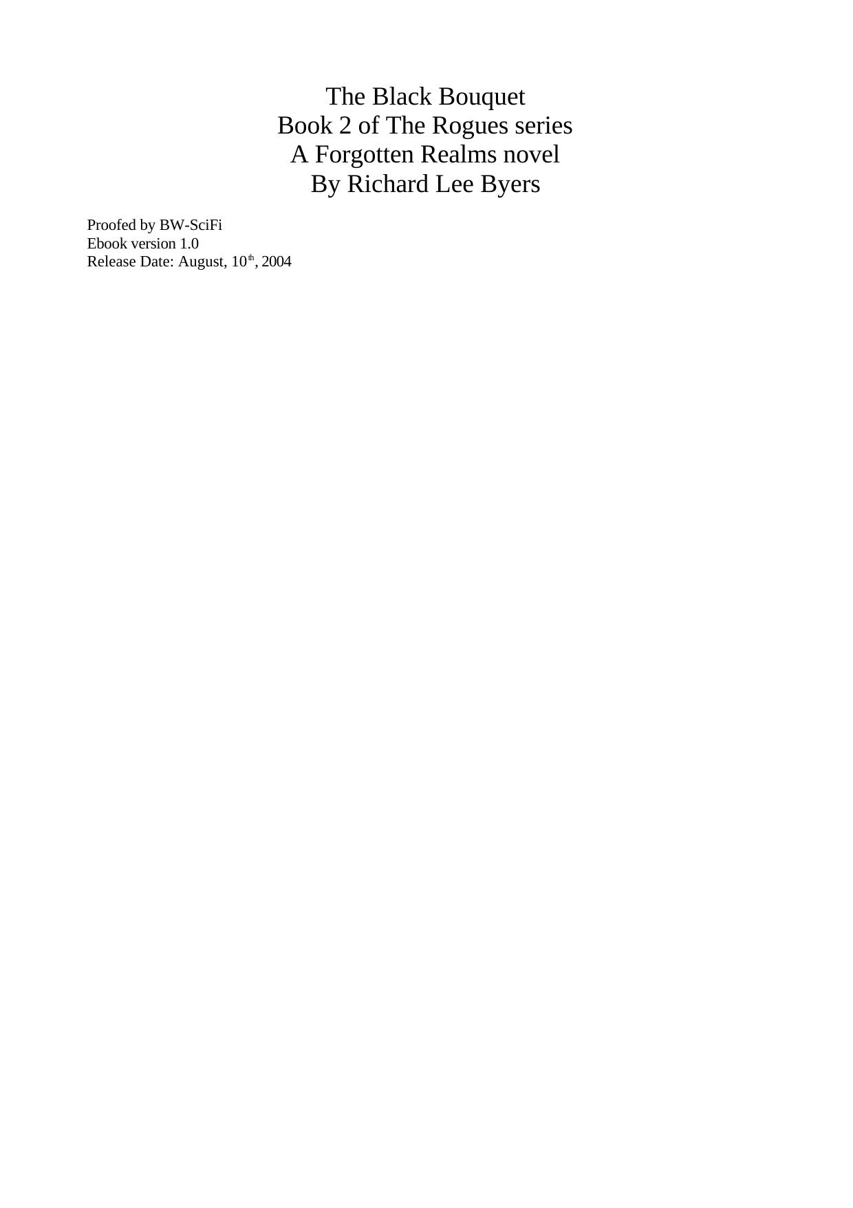 R. L. Byers - The Rogues 02 by The Black Bouquet