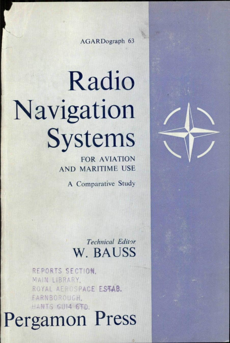 RADIO NAVIGATION SYSTEMS FOR AVIATION AND MARITIME USE by Freisleben H.C