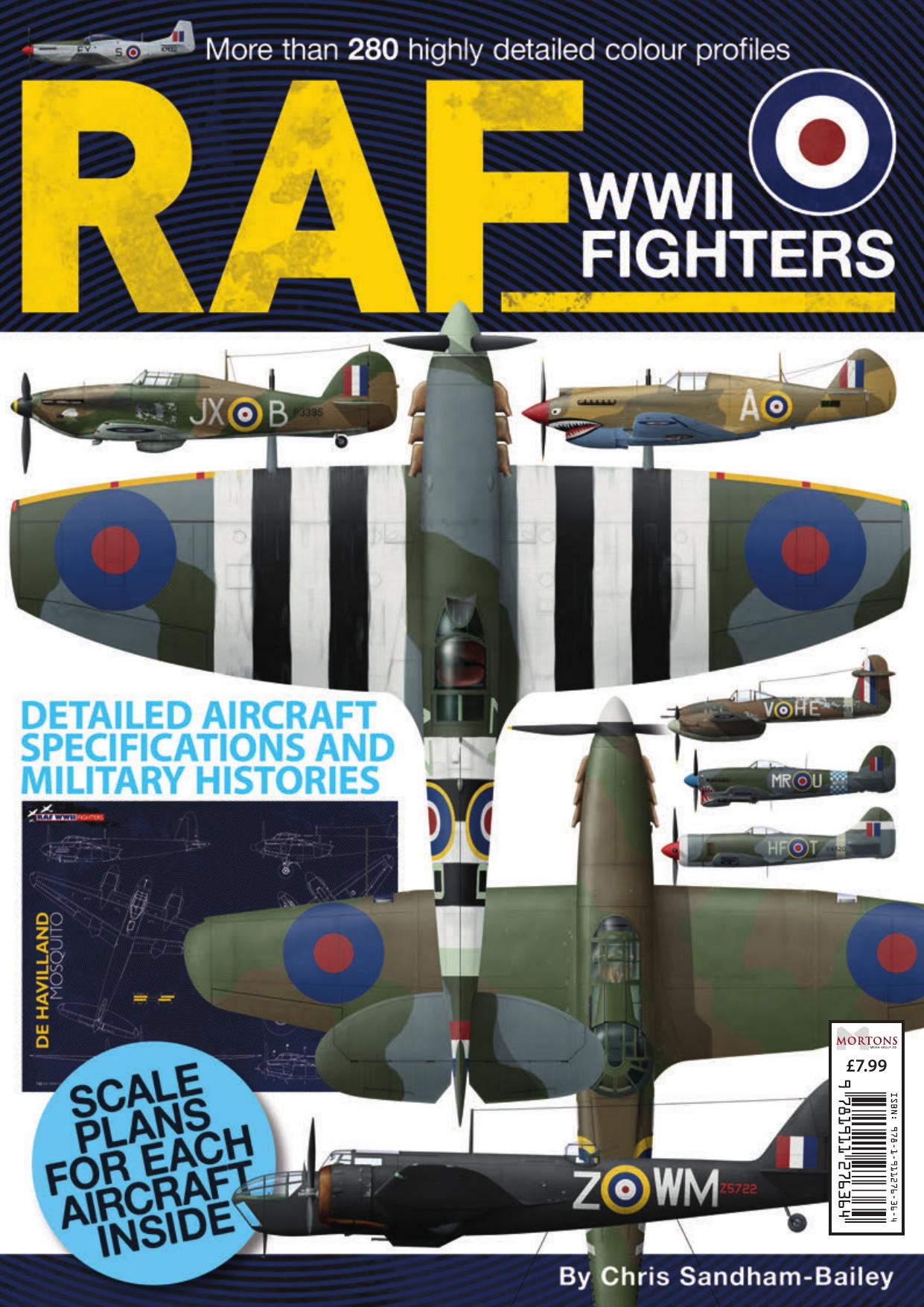 RAF WW2 Fighters by Chris Sandham-Bailey