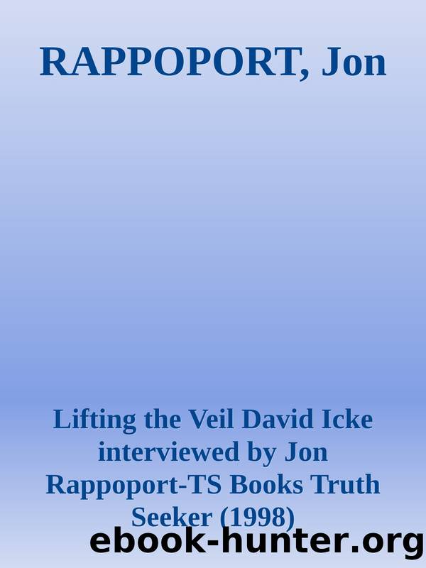 RAPPOPORT, Jon by unknow