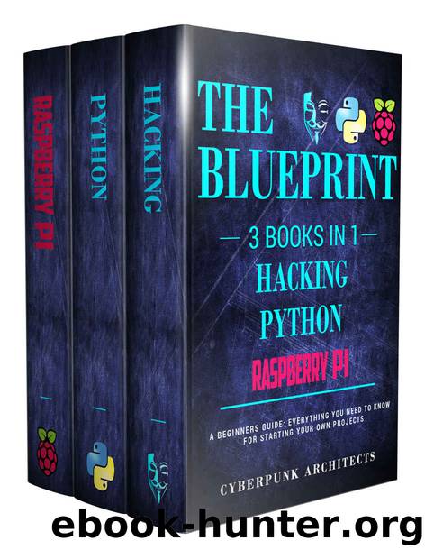 RASPBERRY PI & HACKING & PYTHON: 3 Books in 1: THE BLUEPRINT: Everything You Need To Know (CyberPunk Blueprint Series) by CyberPunk Architects