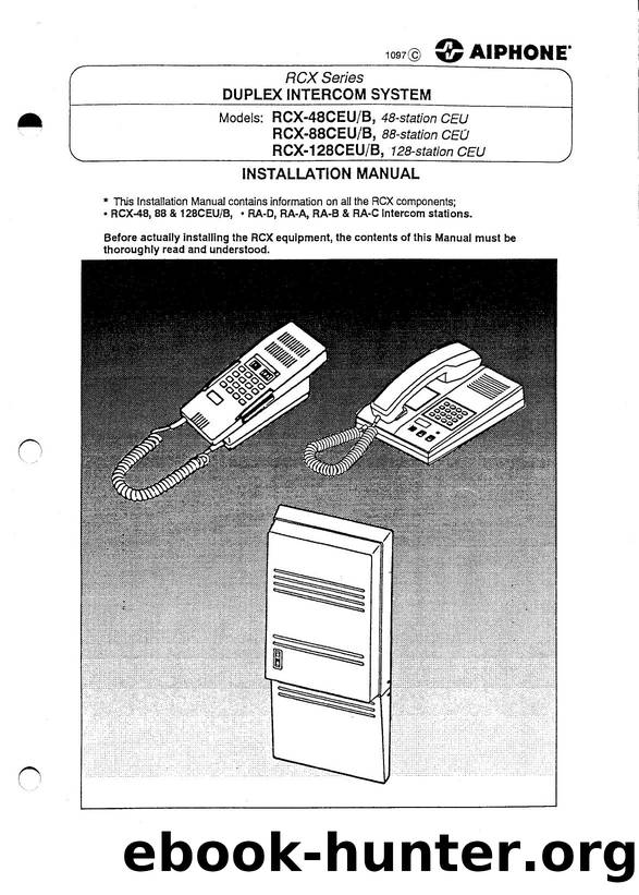 RCX Duplex Intercom Instructions by Unknown