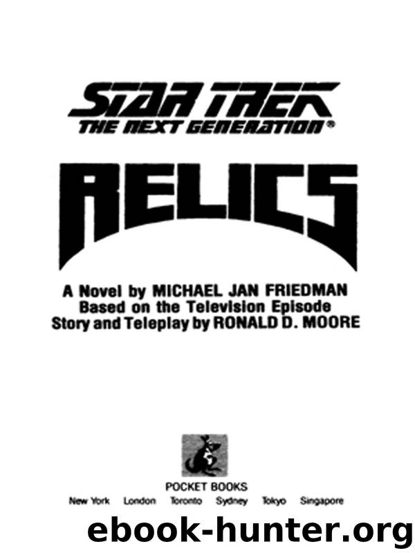 RELICS by MICHAEL JAN FRIEDMAN