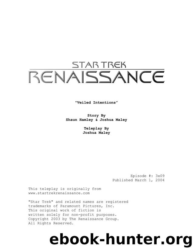 REN 03x09 - Veiled Intentions - Shaun Hamley, Joshua Maley by Star Trek