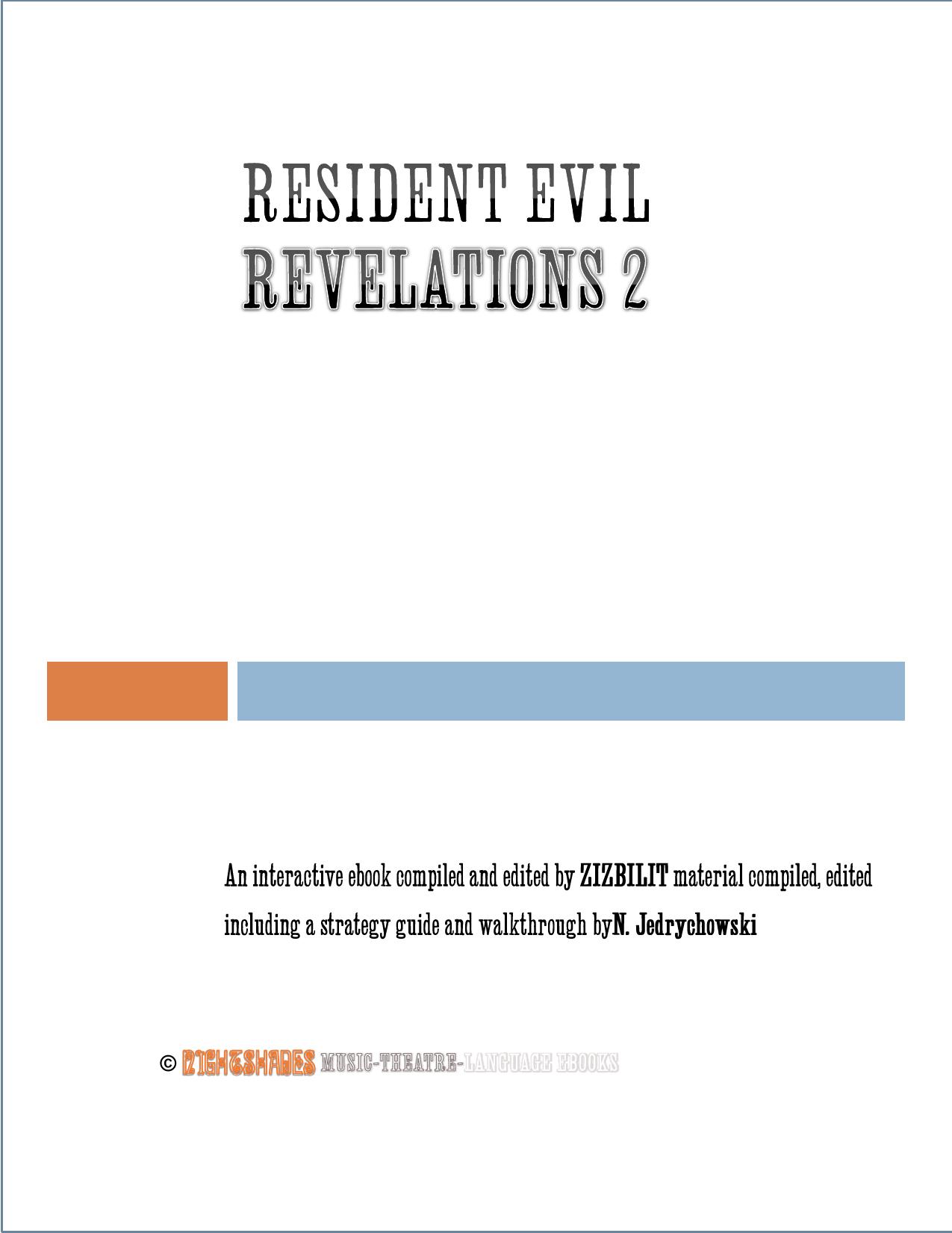 RESIDENT EVIL REVELATIONS 2 by Z-Music