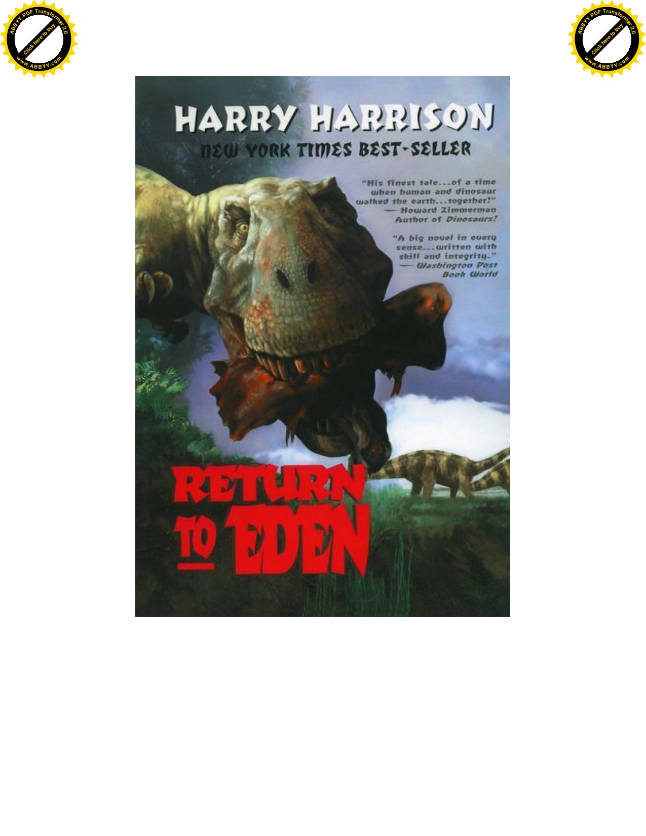 RETURN TO EDEN by Charles Morgan