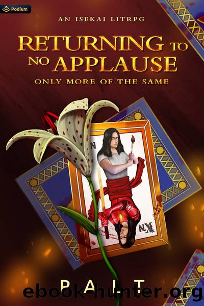 RETURNING TO NO APPLAUSE by PALT