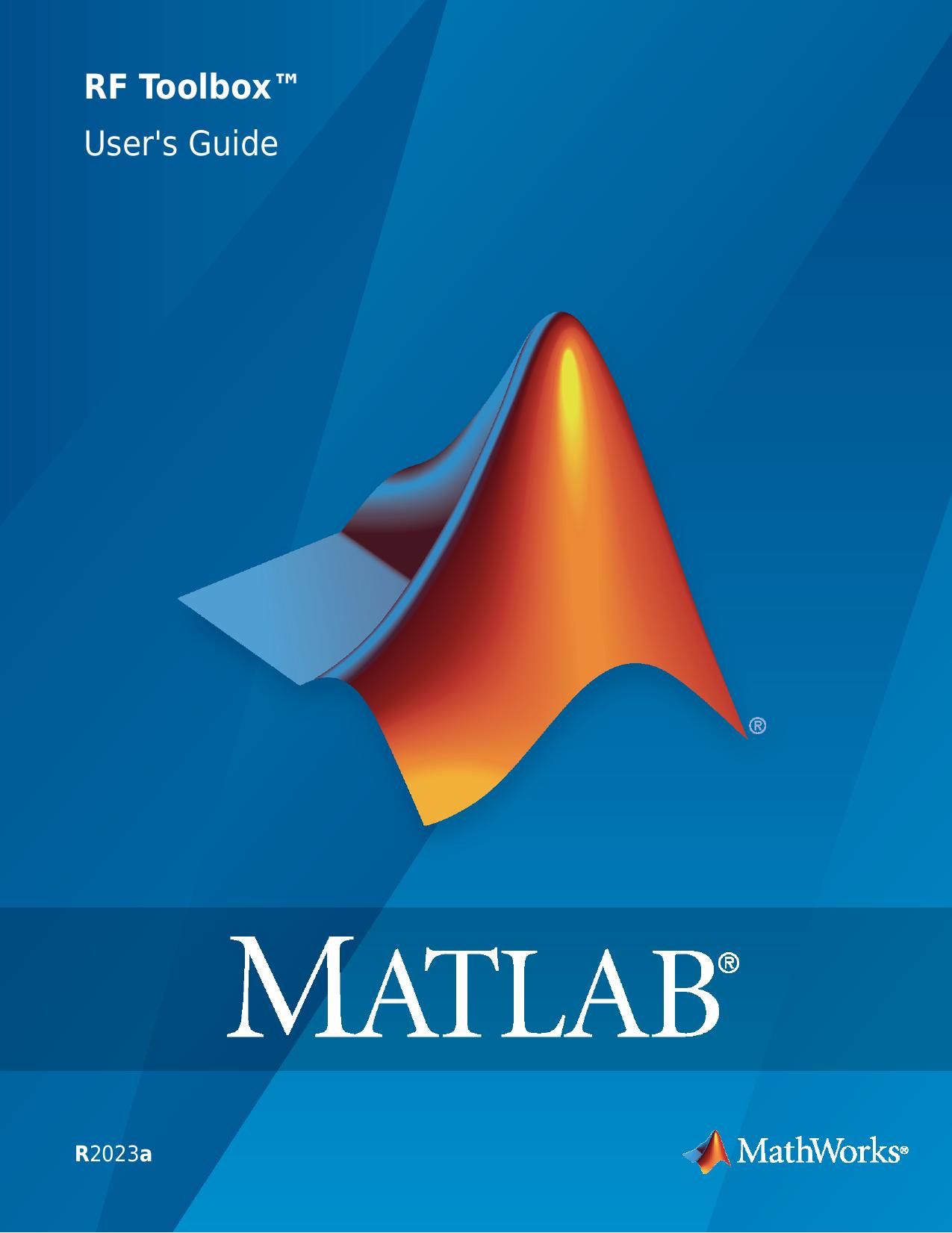 RF Toolbox User's Guide by The MathWorks Inc