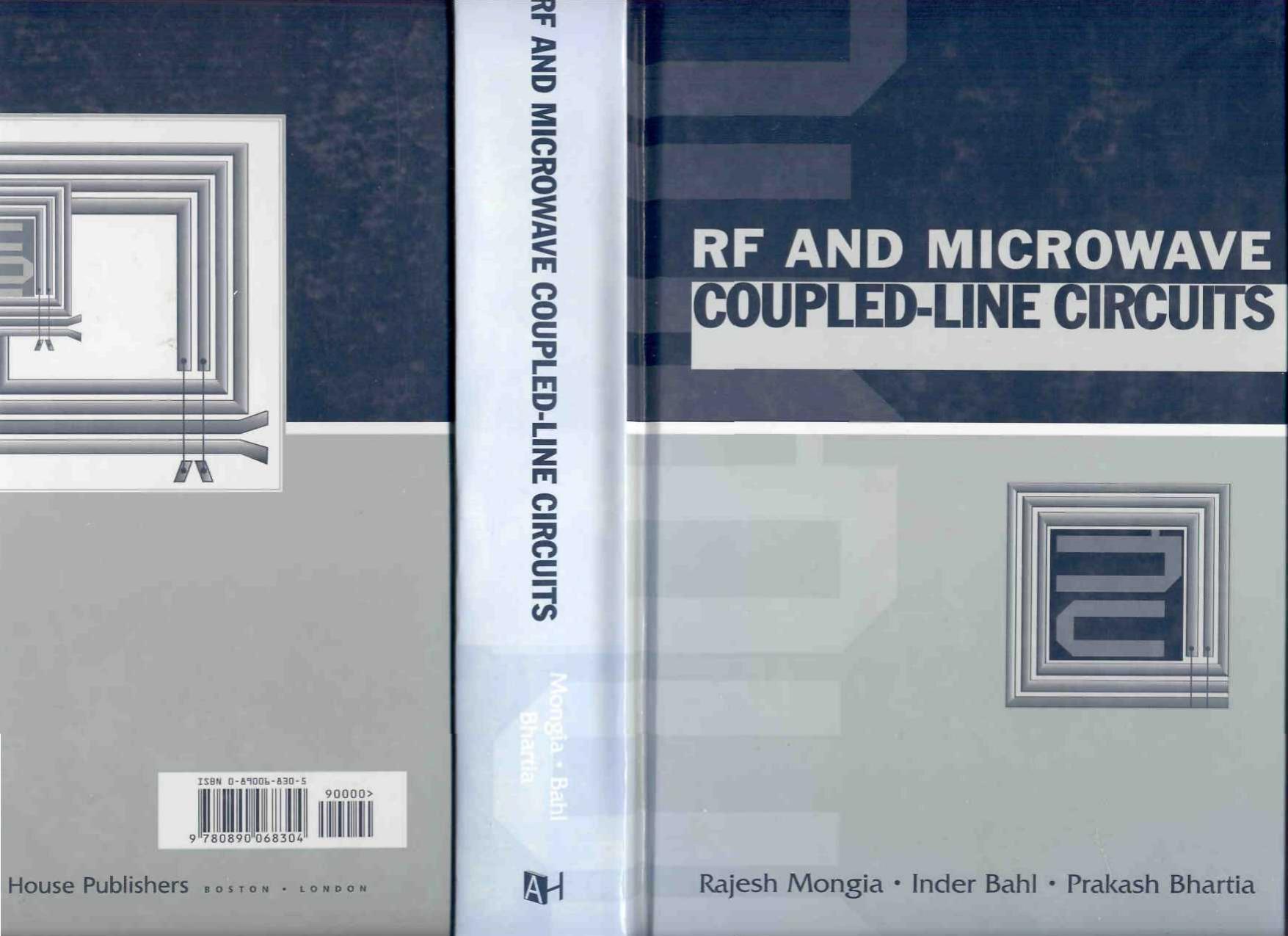 RF and Microwave Coupled-Line Circuits by Rajesh Mongia Prakash Bhartia Inder J. Bahl