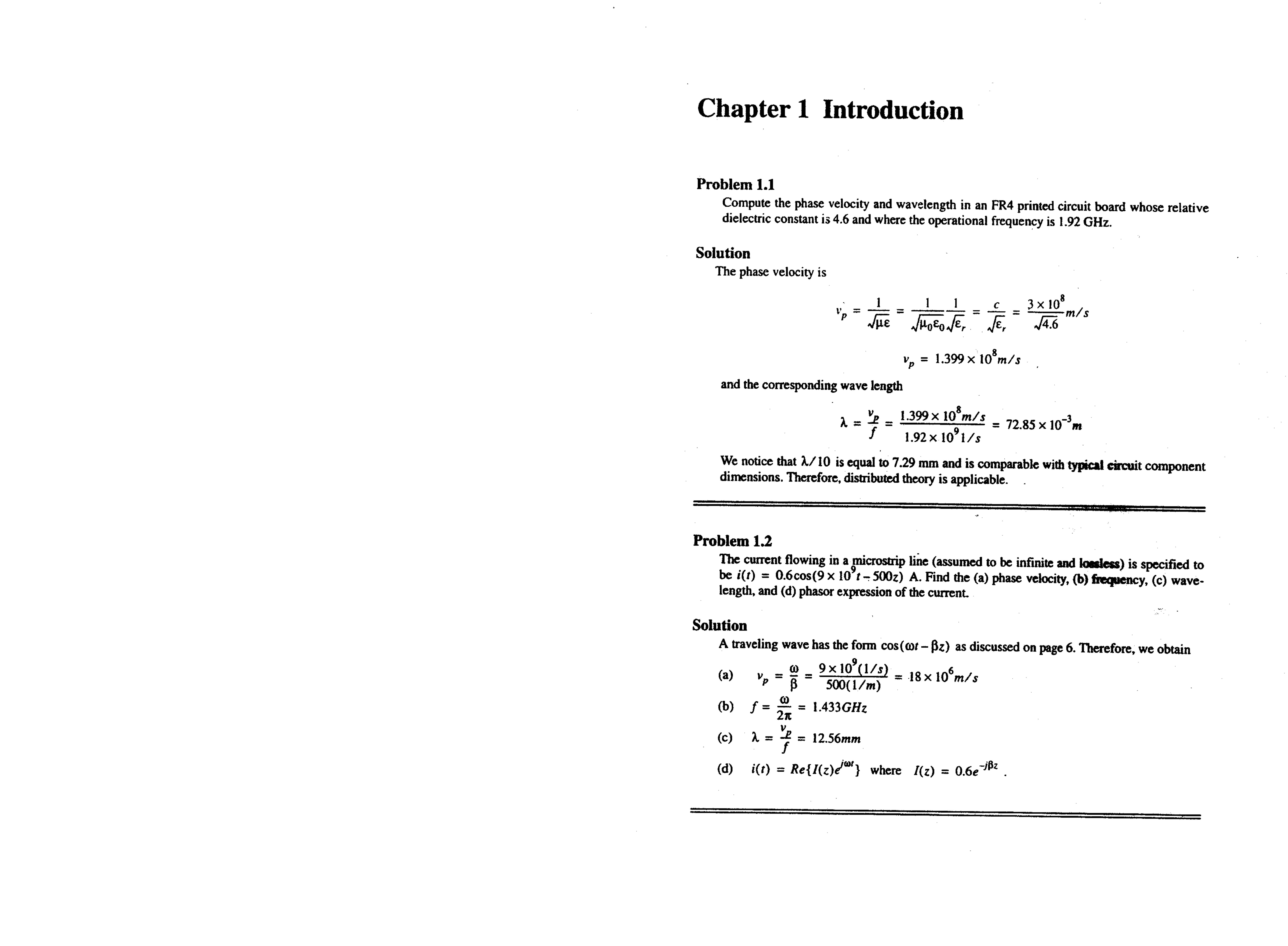 RF circuit Design Theory and Application solution manual by Ludwig bretchko
