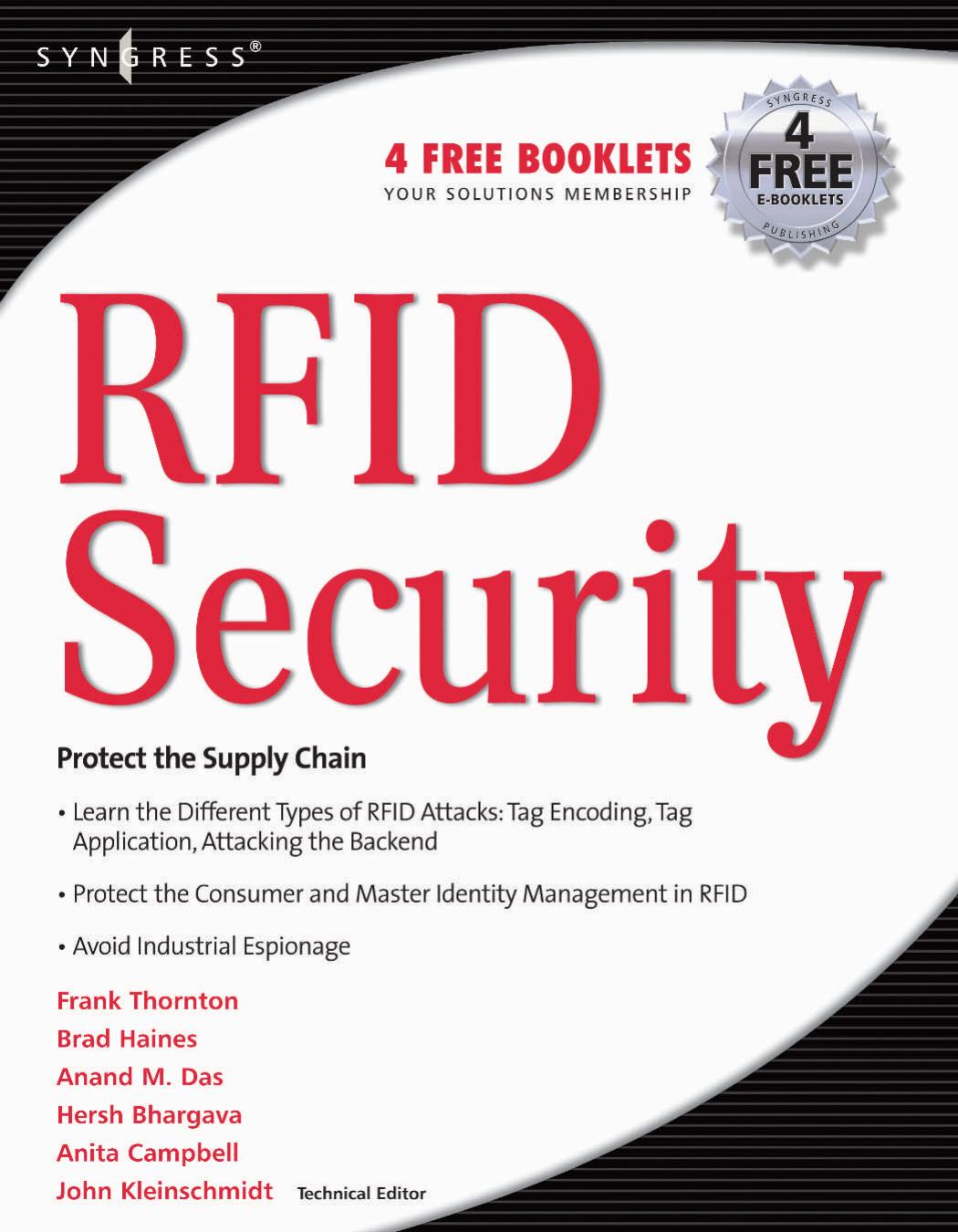 RFID Security by Frank Thornton Chris Lanthem
