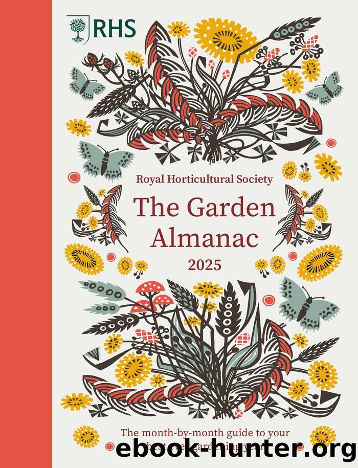 RHS the Garden Almanac 2025 by Lewin Angie;Allaway Zia;Barter Guy;
