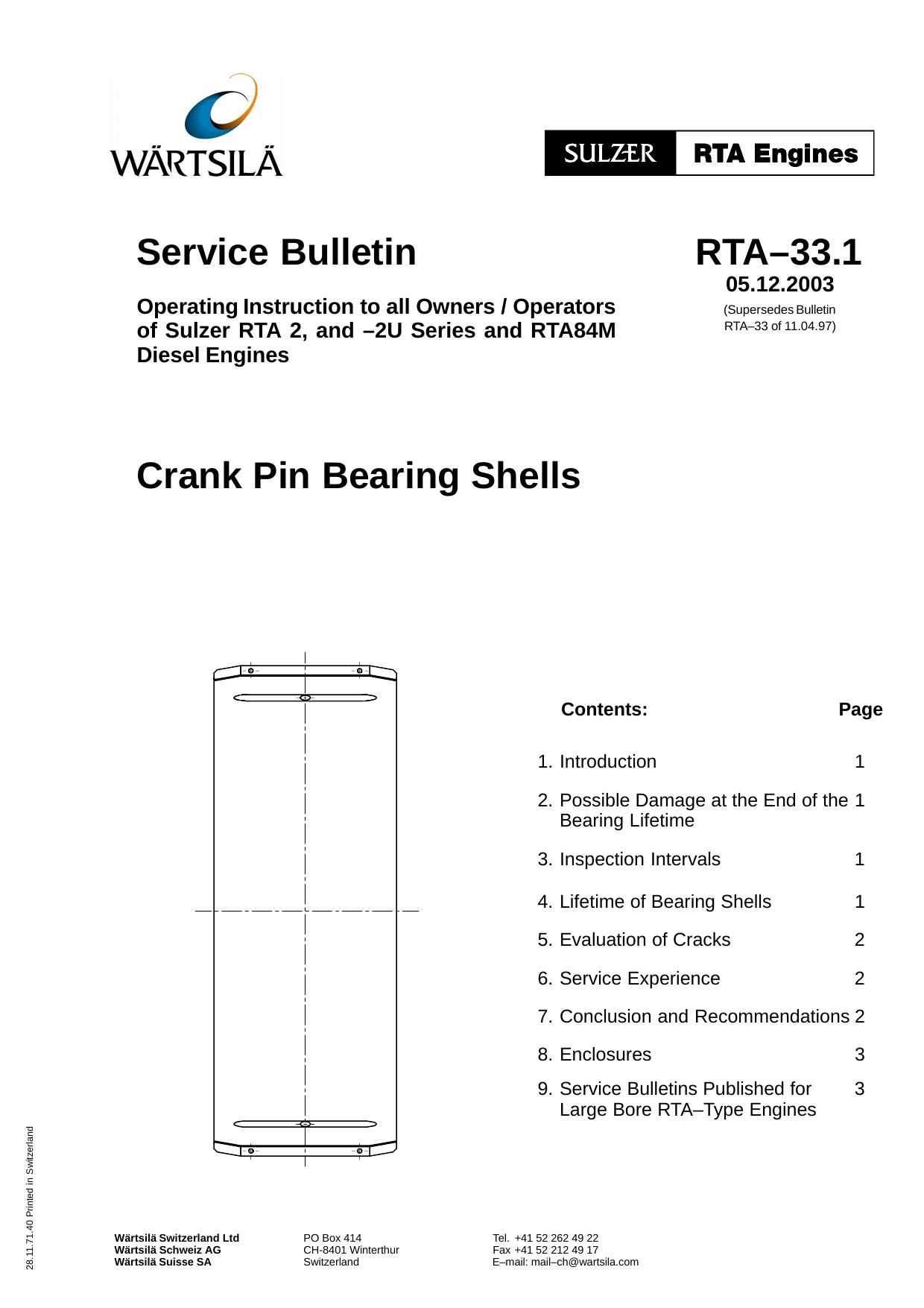 RTA-33.1 Crank pin bearing shells by Unknown