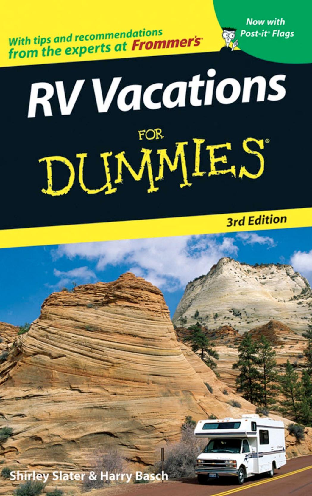RV Vacations for Dummies by Shirley Slater Harry Basch