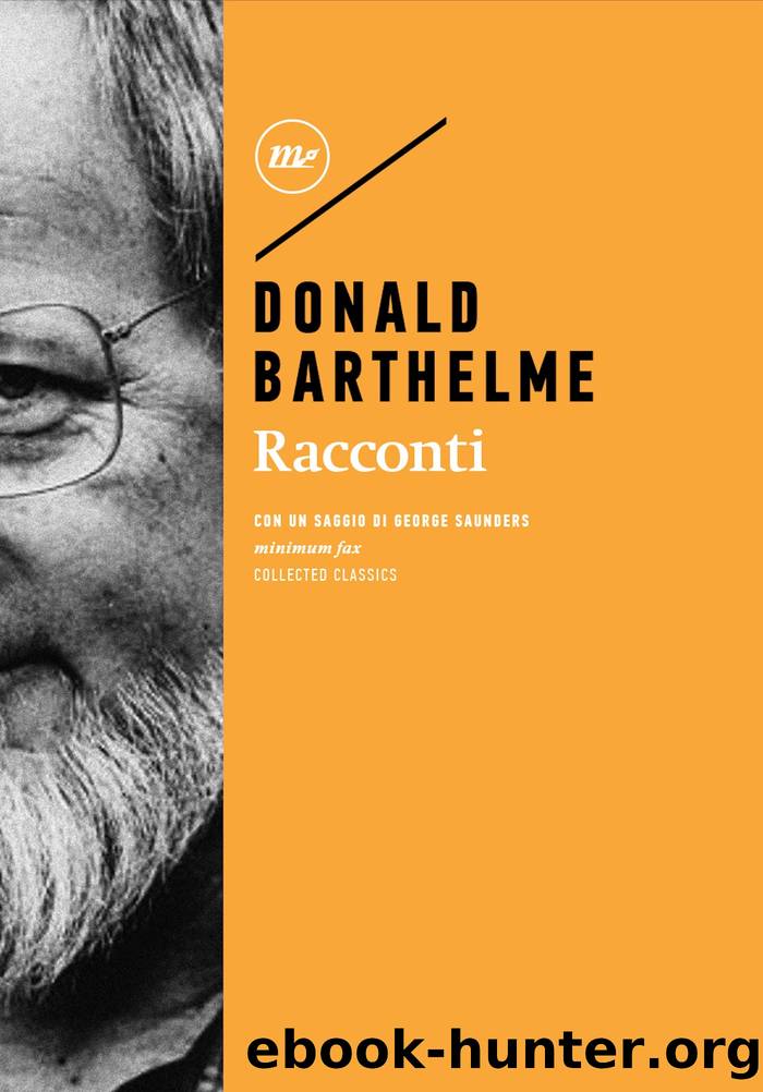 Racconti by Donald Barthelme