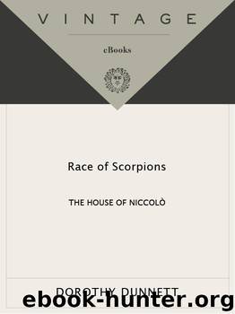 Race of Scorpions by Dorothy Dunnett